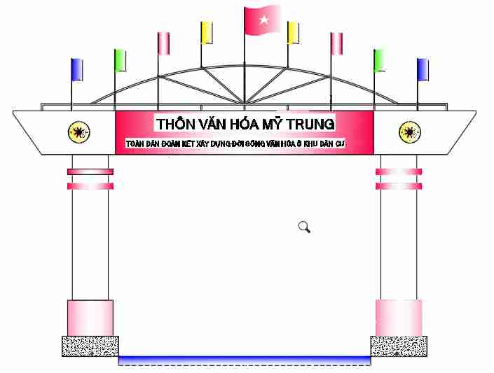Thi công cổng chào
