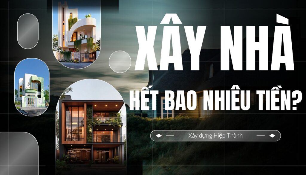 chi phí xây nhà